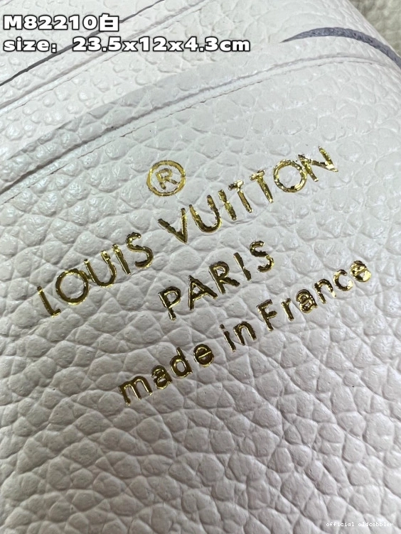 Official oldcobbler Ivy-23.5*12*4.3cm LOUIS Chain VUITTON on Wallet 0808